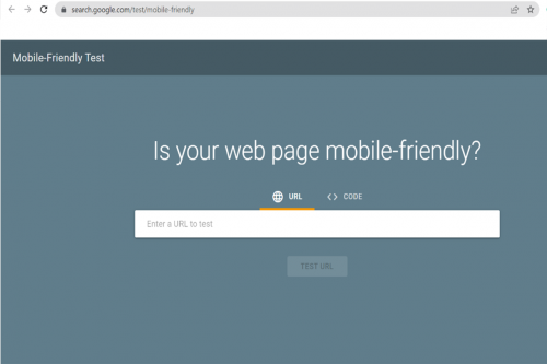 Google Mobile-Friendly Test
